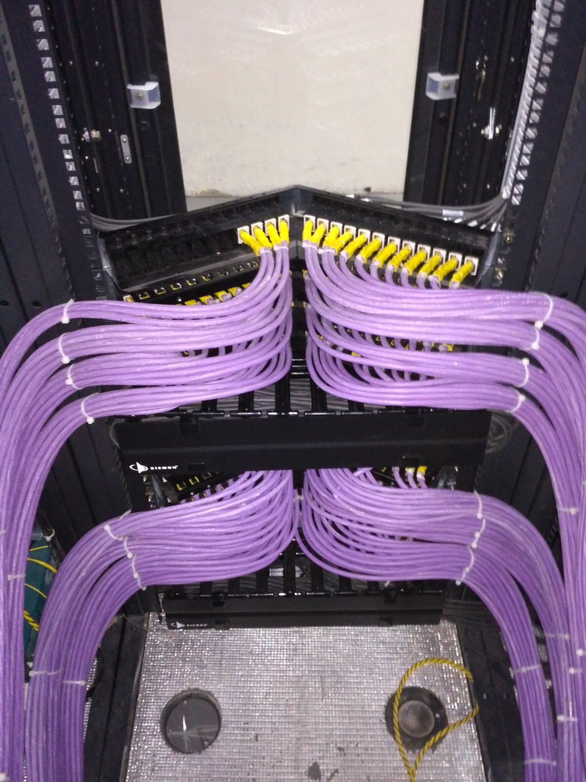 High-Density Patch Bay Wiring & Cable Tracing